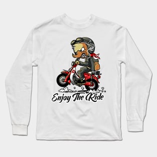 Evil Duck Enjoy the ride Long Sleeve T-Shirt